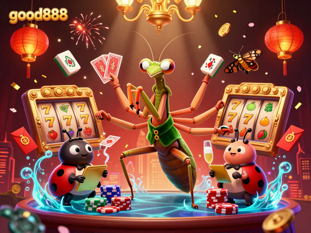 Engage in thrilling gameplay at good888 with dynamic 3D casino characters and vibrant elements.